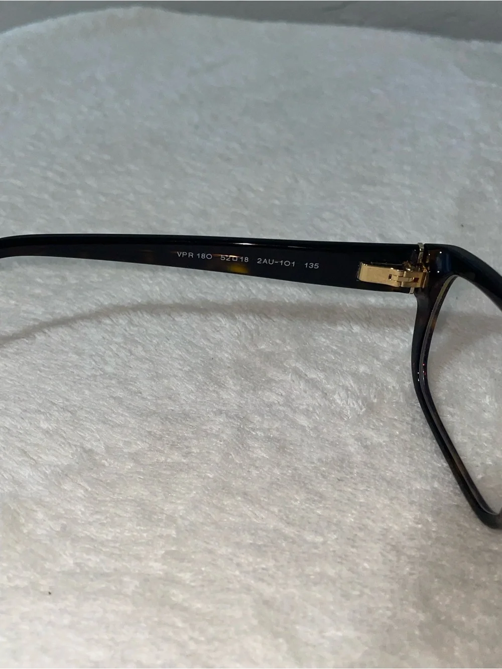 EUC-Prada Tortoise 52MM Eyeglass Frames-Made in Italy